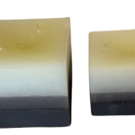 Candelas cuadradas en tres colores ip artistic candles