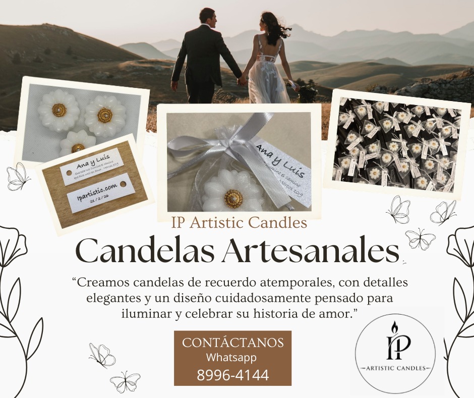 Candelas ocasiones especiales ip artistic candles